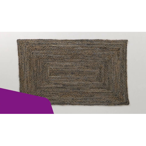 Mistana™ Destrie Handmade Braided Blue/Beige Rug & Reviews Wayfair